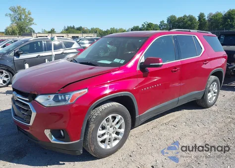 2021 Chevrolet Traverse Fwd Lt Cloth из США, поврежденный, VIN 1GNERGKW4MJ170665